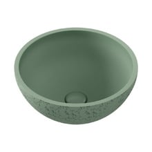 Alba 362mm Round Concrete Above Counter Basin